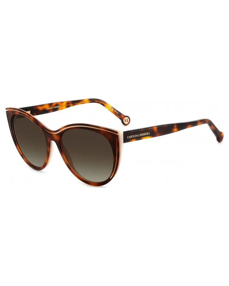 Carolina Herrera New York Sonnenbrille HER 0142 S 56 C9K - Braun Braun