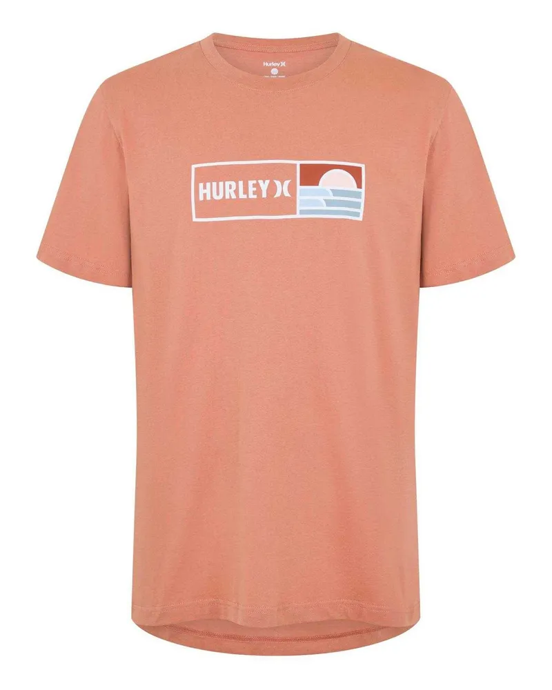 Hurley T-Shirt für Herren (Rot Rot