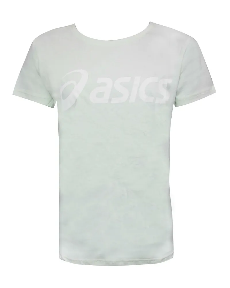 Asics Logo Womens Mint T-Shirt Grün
