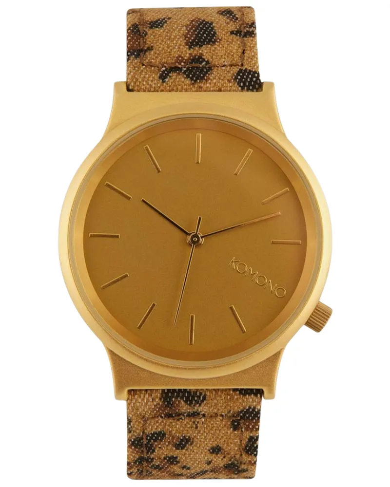 Komono Unisex Uhr Quarz Gold Gold