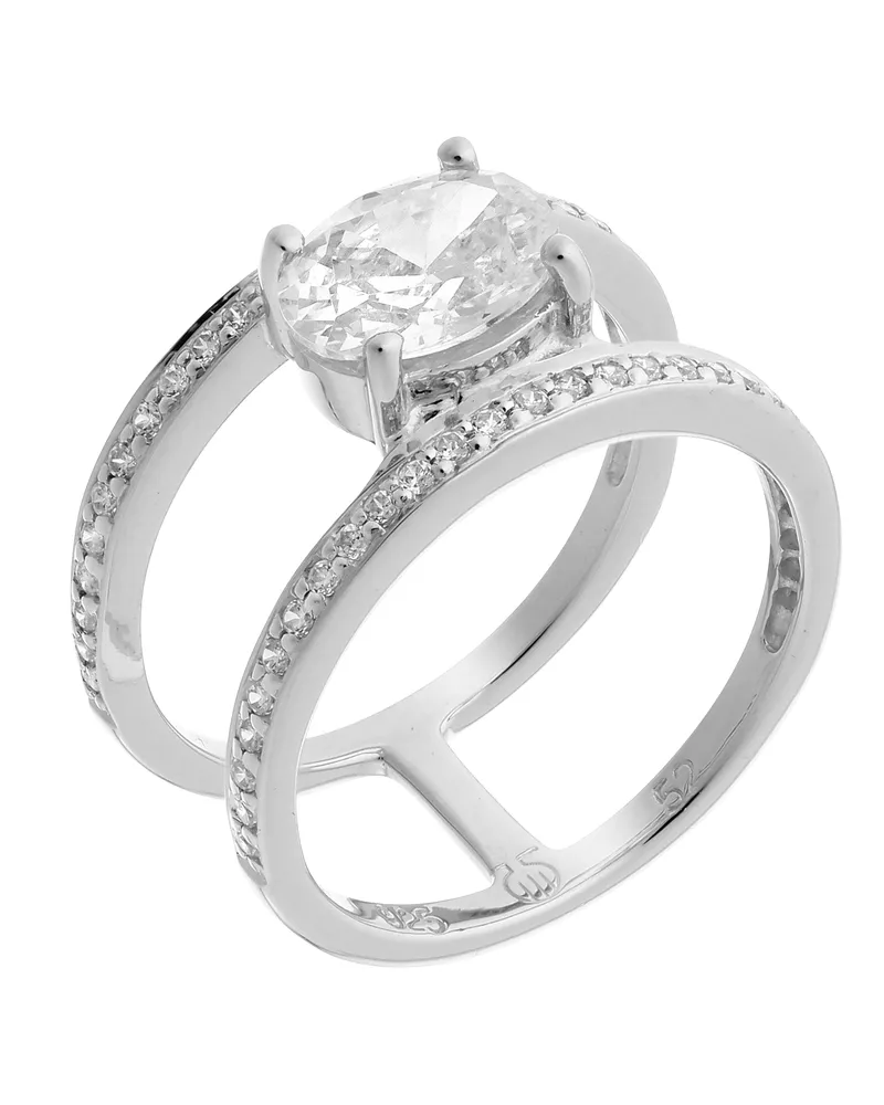 Orphelia Damen-Ring Sterling-Silber 925 – Silber ZR-7122 Silber