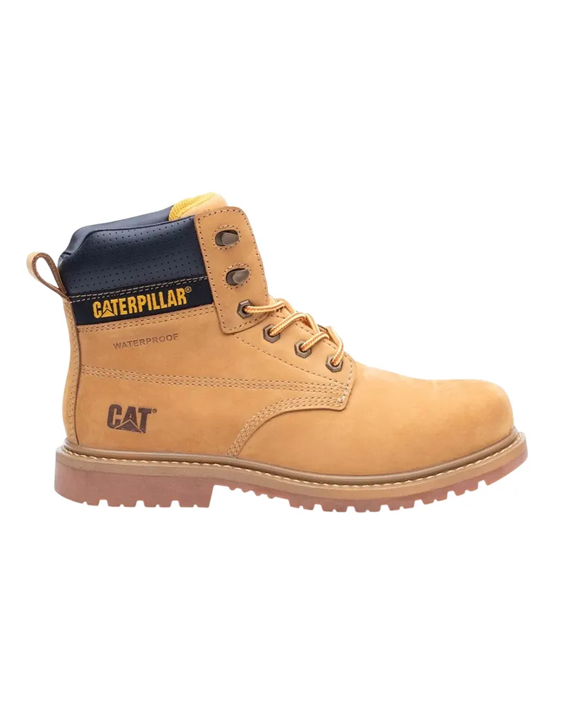Caterpillar Footwear Silva" Arbeitsschuhe für Herren, Leder, Zum Schnüren (Honig Honiggelb