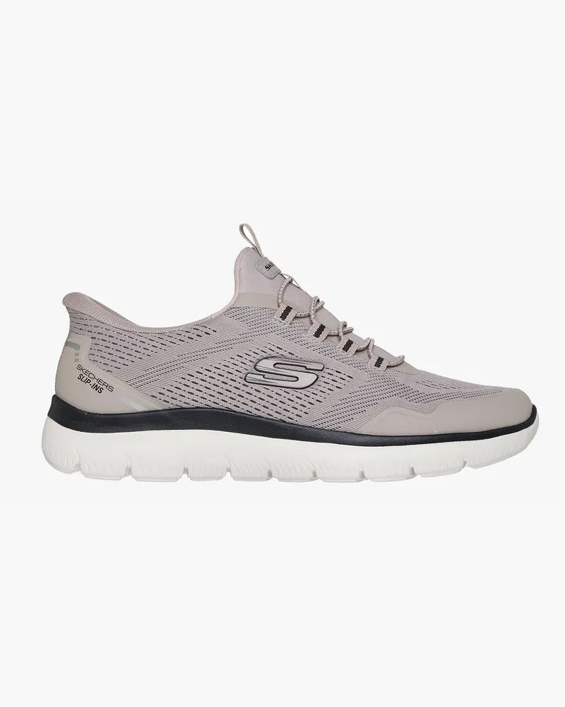 Skechers 233045/tpbk Summits-top Rate Herren Sneakers Taupe Beige
