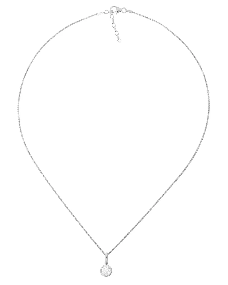 Orphelia Damen-Kette aus 925er Sterlingsilber mit Anhänger – Silber ZH-7011 Silber