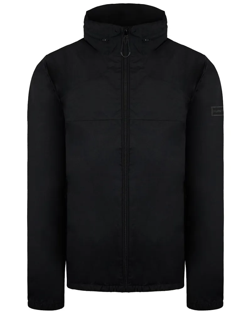 Hunter Travel Herren-Shelljacke aus recyceltem Nylon in Schwarz Schwarz