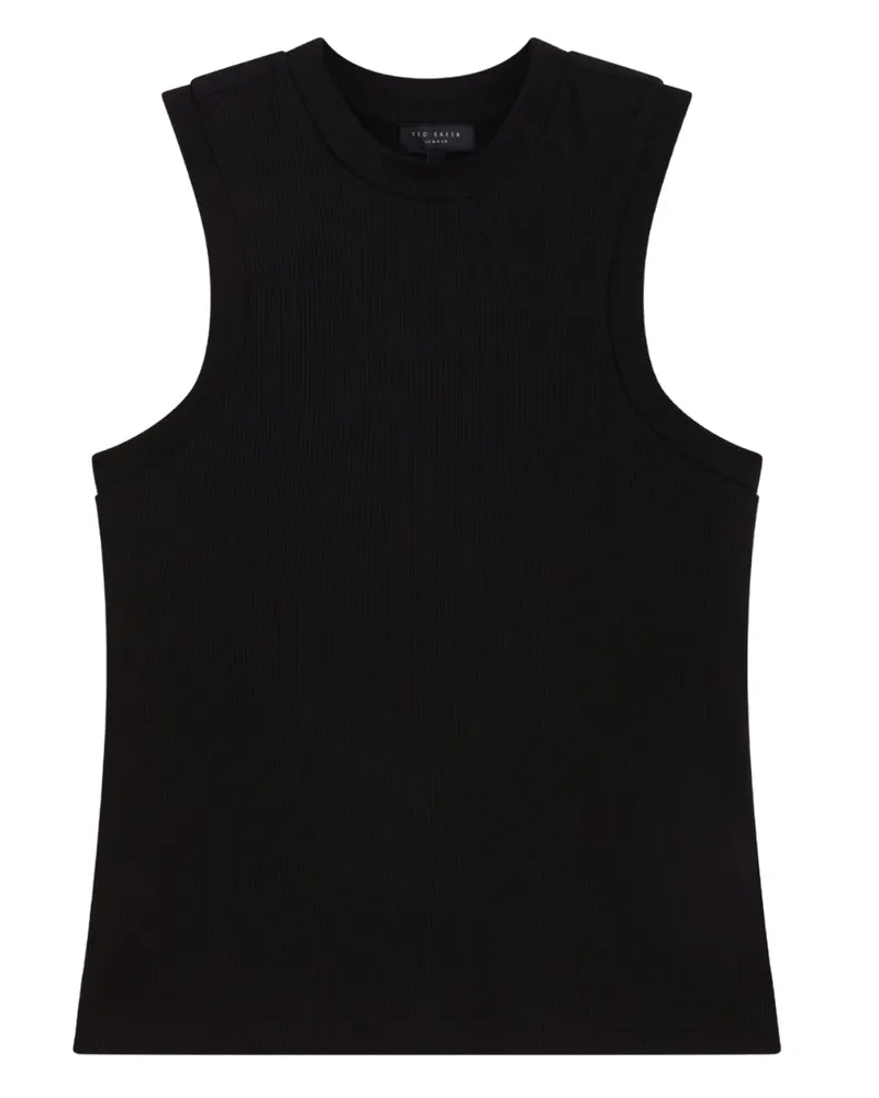 Ted Baker Rippen-tanktop Schwarz