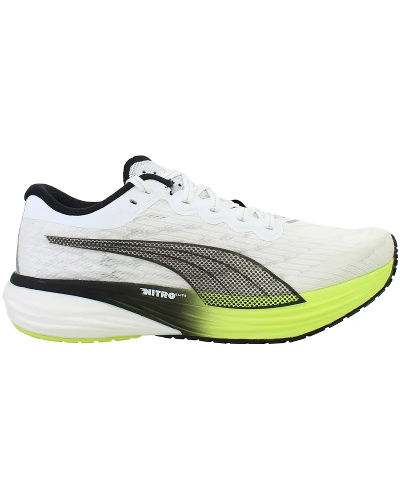 Puma Deviate Nitro 2 Damen Weiße Laufschuhe Weiß