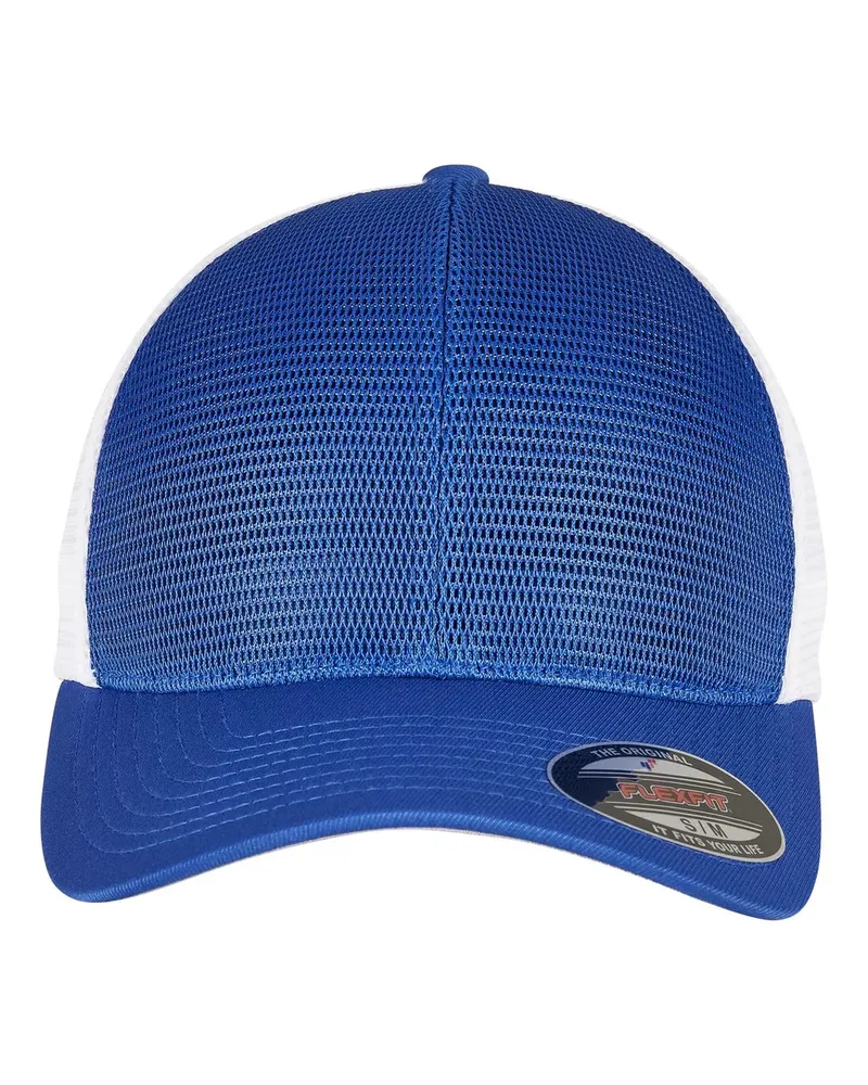 Flexfit 360" Baseball-Mütze (Königsblau/Weiß Marineblau