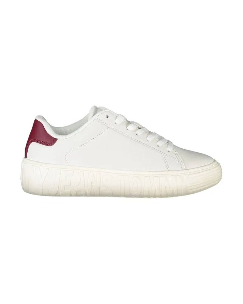 Tommy Hilfiger Leder-Sneaker für Damen - Weiß Weiß