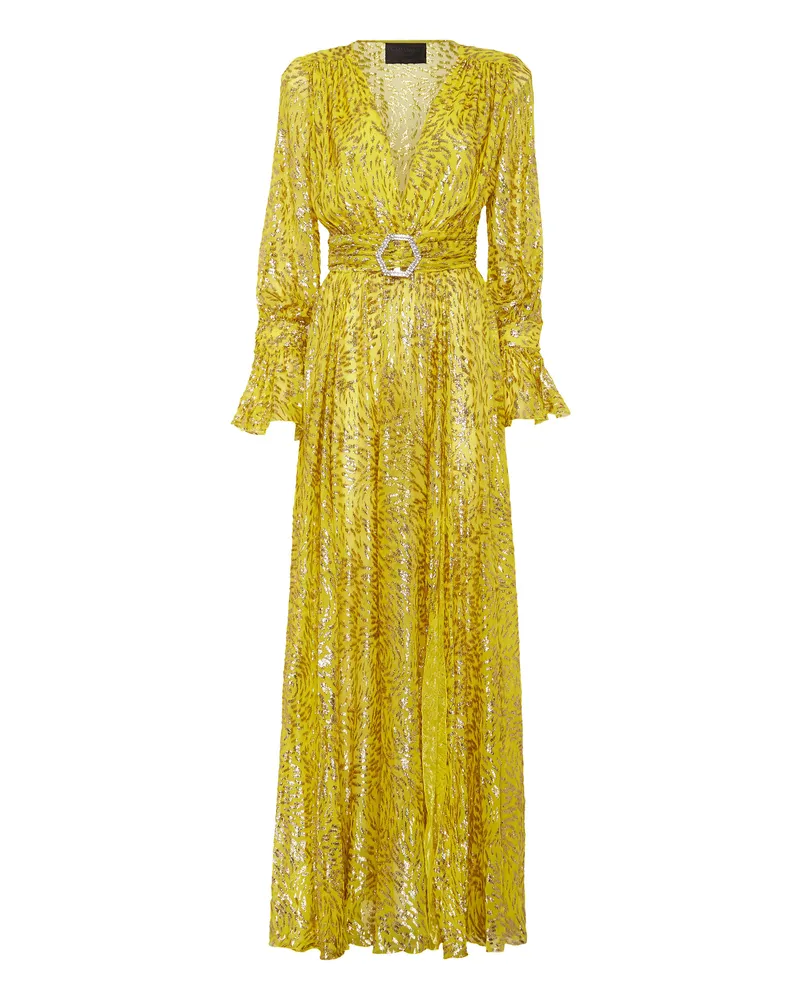 Philipp Plein Kleid Gelb