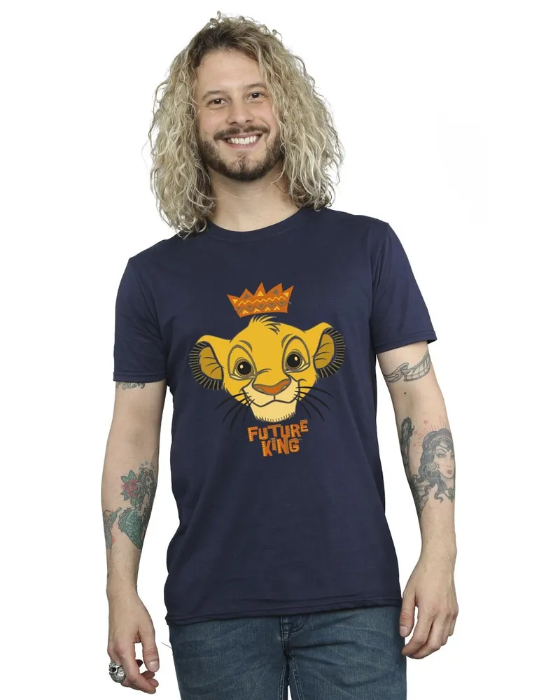 Disney The Lion King Future King" T-Shirt für Herren (Marineblau Marineblau
