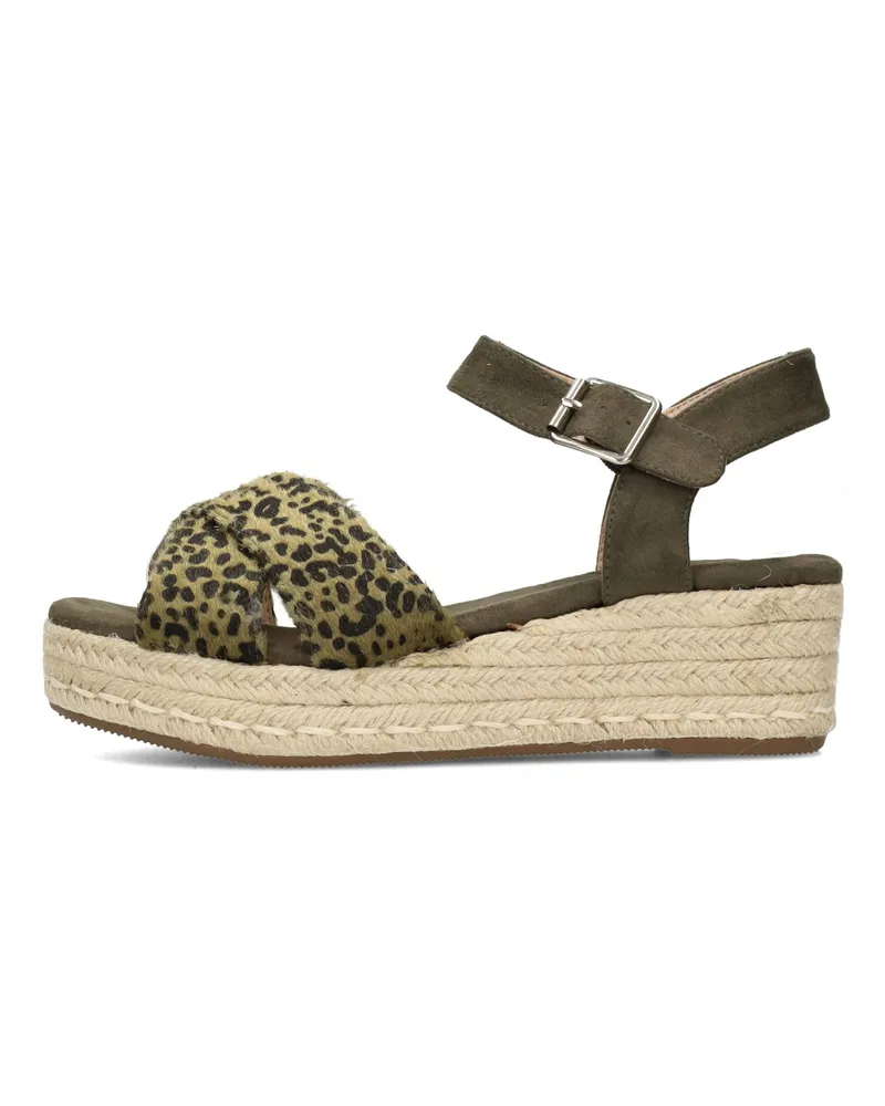 PS Poelman Lona Damen Sandalen - Grün Grün
