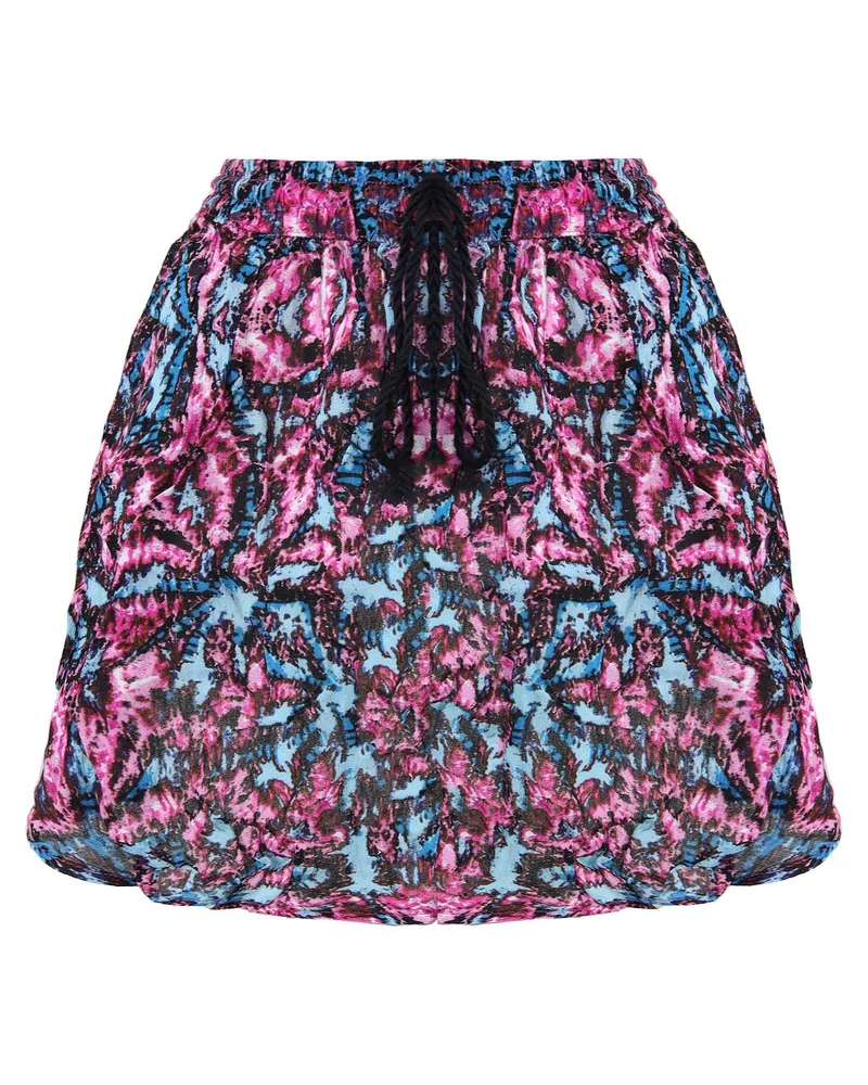 Vans der Wand Stretch Taillenböden gedruckte Damenshorts V095fxg Mehrfarbig