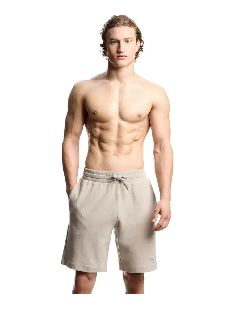 Emporio Armani Shorts Eagle GA für Herren - Grau Grau