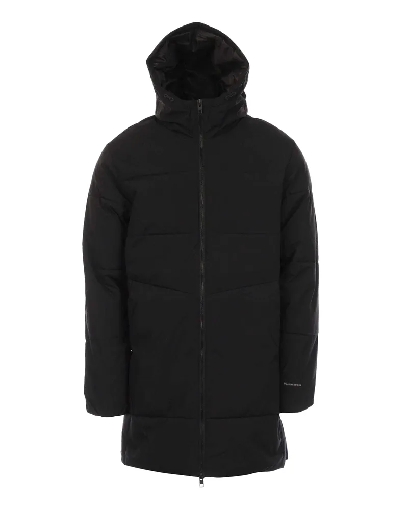 Jack & Jones Jack And Jones - "Brady" Steppjacke für Herren, Lang (Schwarz Schwarz