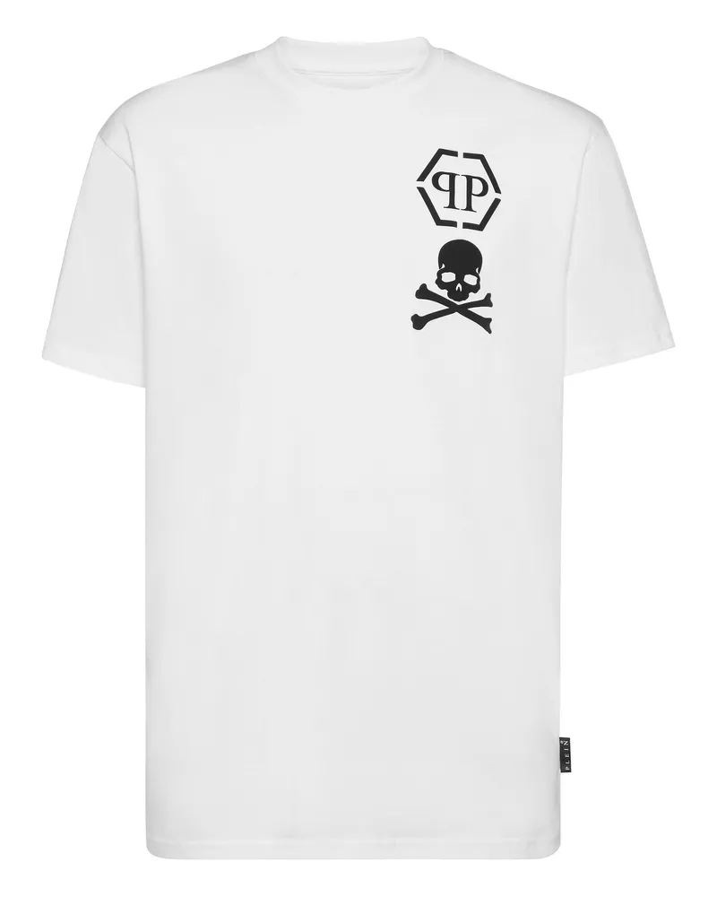 Philipp Plein T-Shirt Skull Weiß