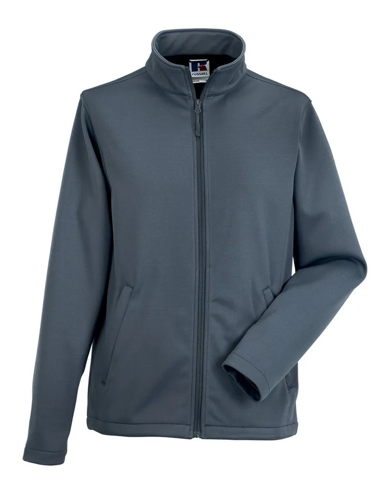 Russell Athletic Russell - "Smart" Softshelljacke für Herren (Grau unifarben Hellgrau
