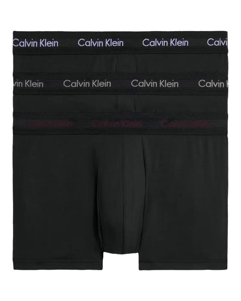 Calvin Klein 3er-Pack Männer Low Rise Trunks Schwarz