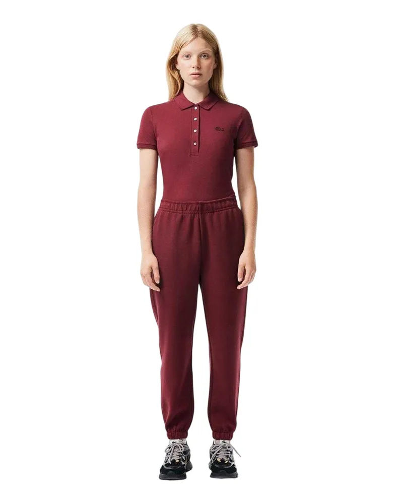 Lacoste Jogginghosen für Damen (Burgunderrot Bordeaux