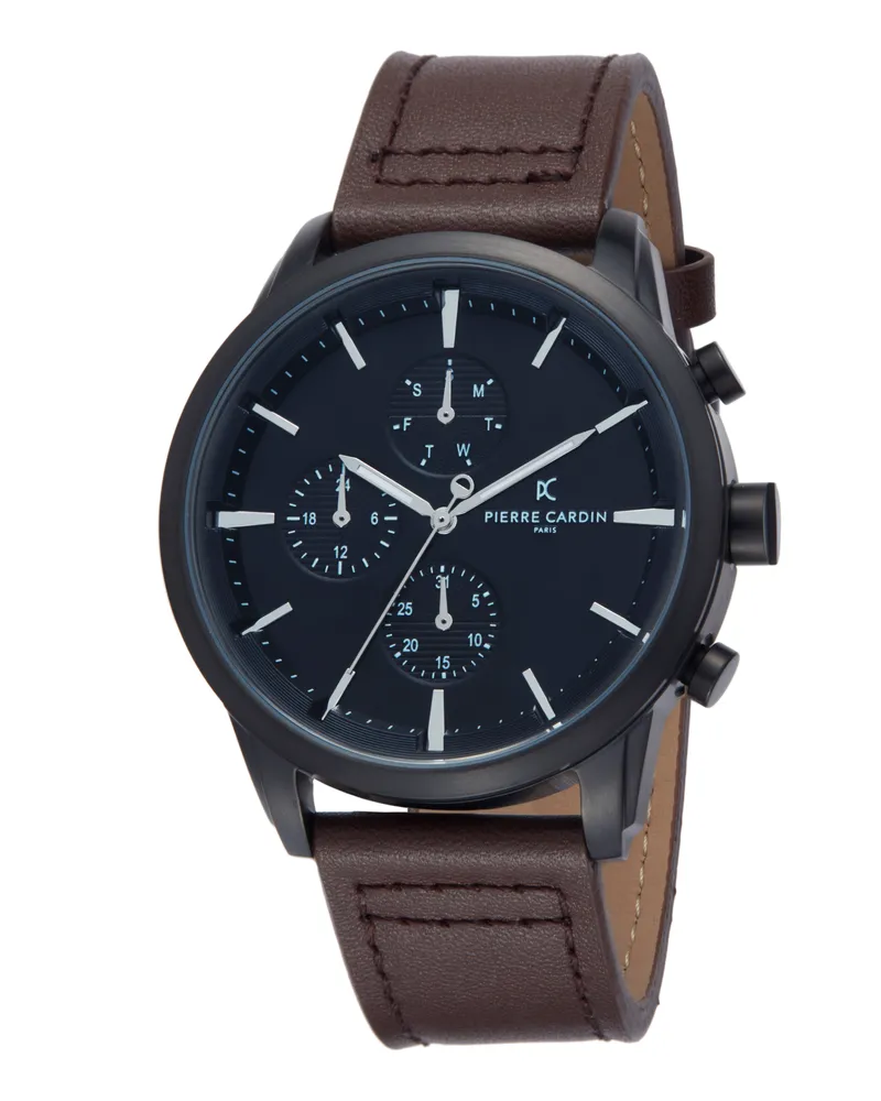 Pierre Cardin Herrenarmbanduhr PC902741F103 Braun