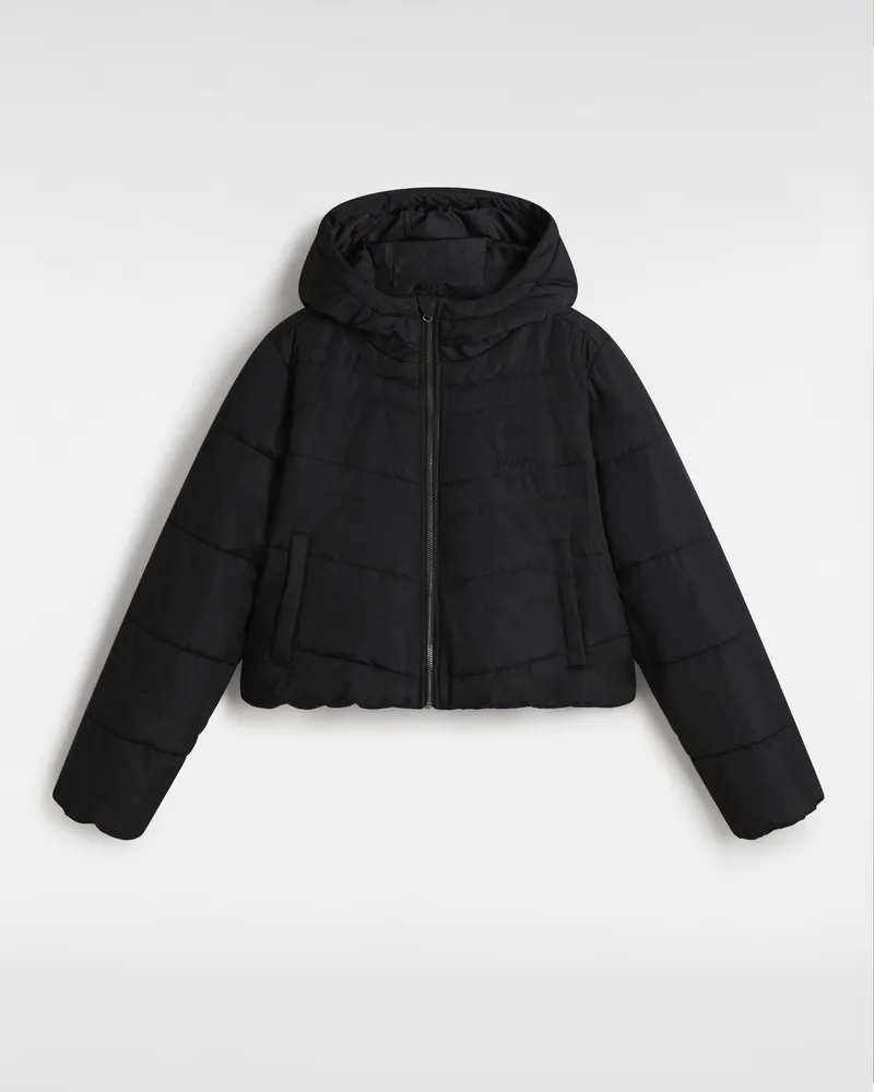 Vans Mte Gießerei Crop Puff Hood Schwarz