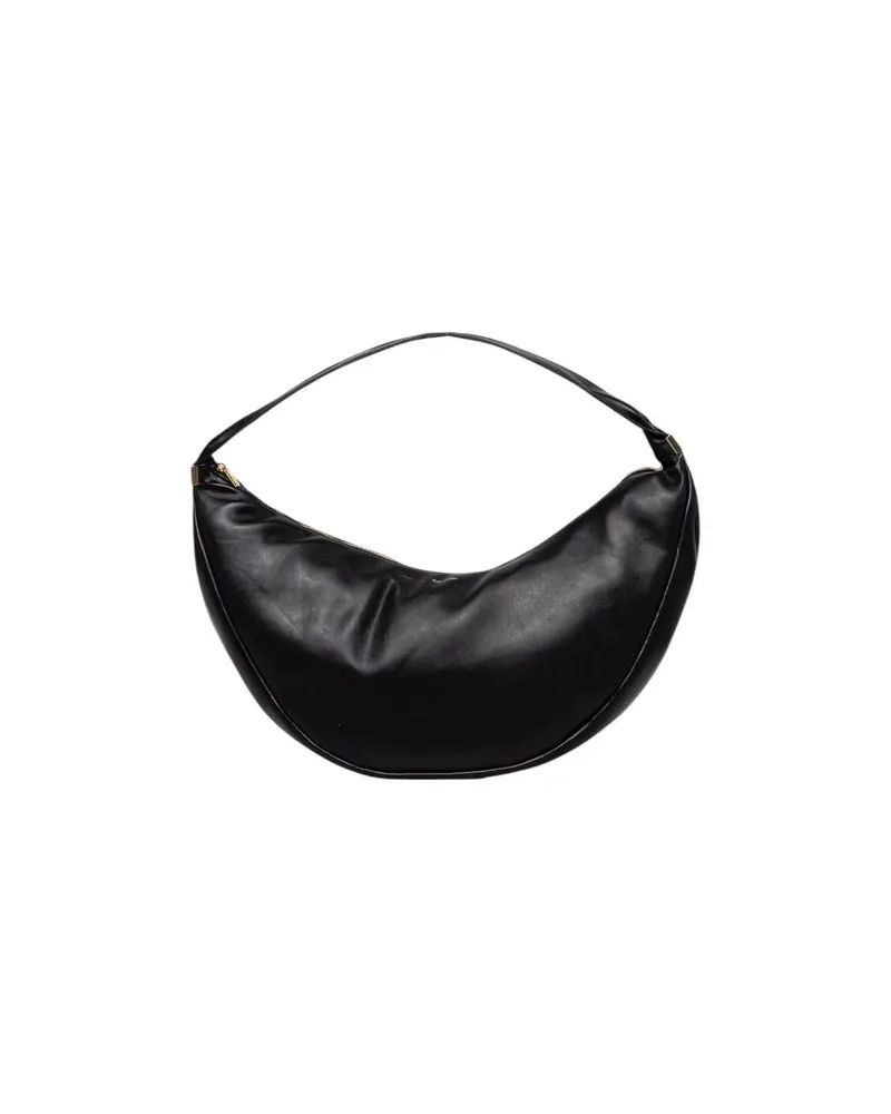 Calvin Klein Schwarze Polyethylen-Handtasche Schwarz