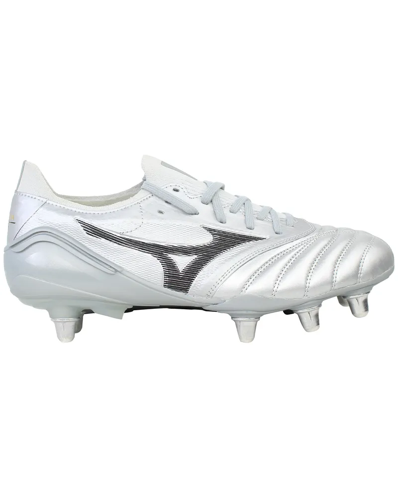 Mizuno Morelia Neo III Beta Elite SI Herren-Fußballschuhe - Silber Silber