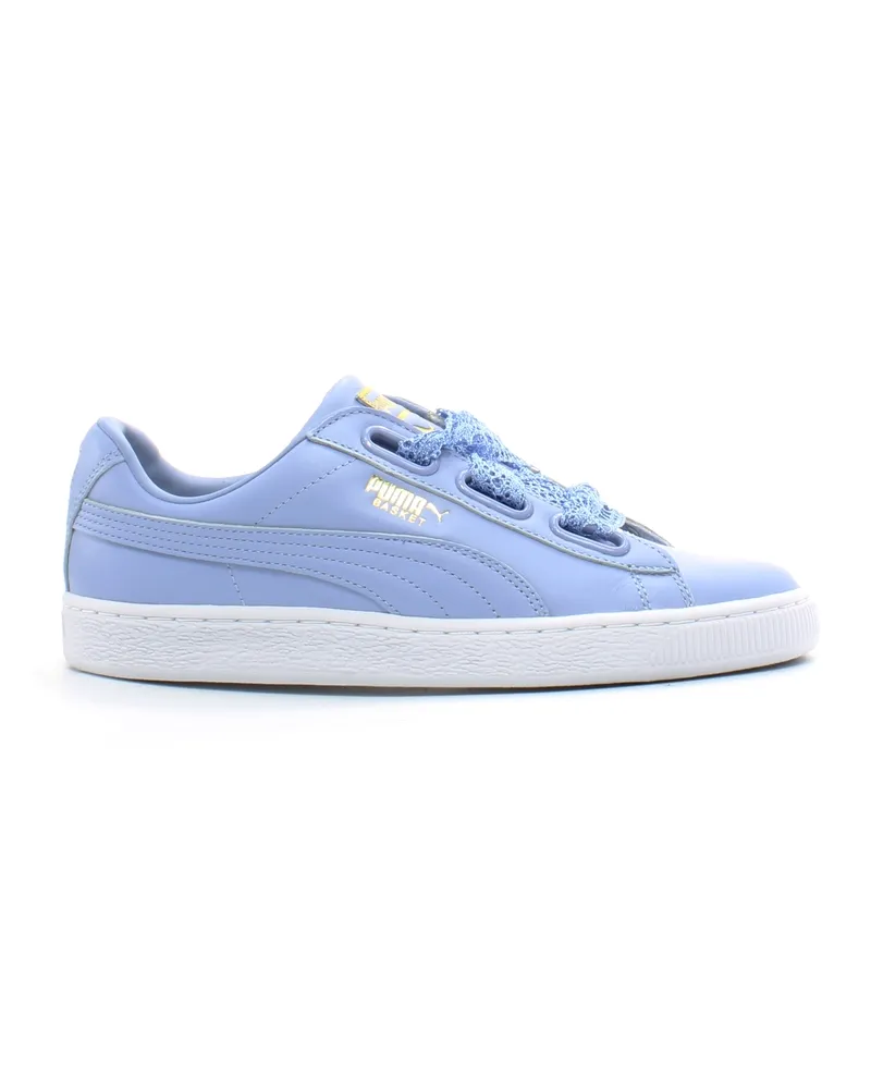 Puma Korbherzherzhäkchen Purpur Womens Trainer Blau
