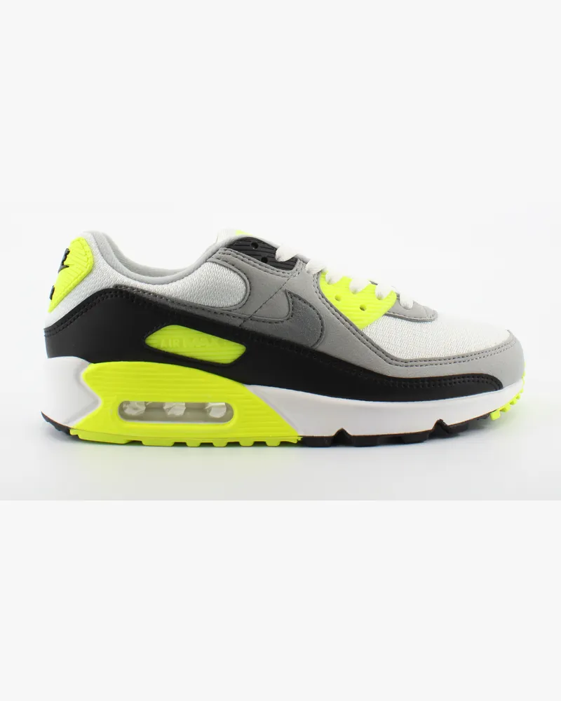 Nike Air Max 90 Womens White/Green Trainer Mehrfarbig
