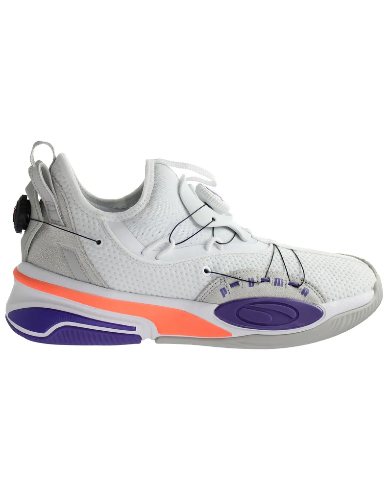 Puma Double Disc White-Ultra Violet Herren Trainer Mehrfarbig