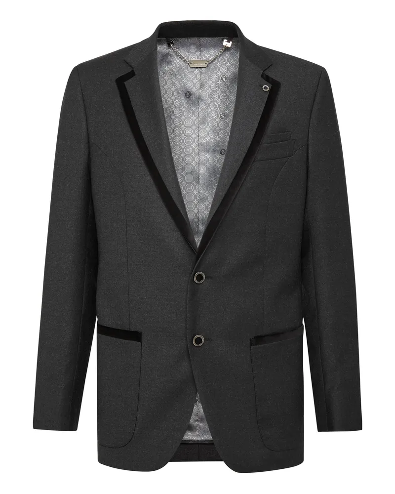 Billionaire Blazer Dunkelgrau