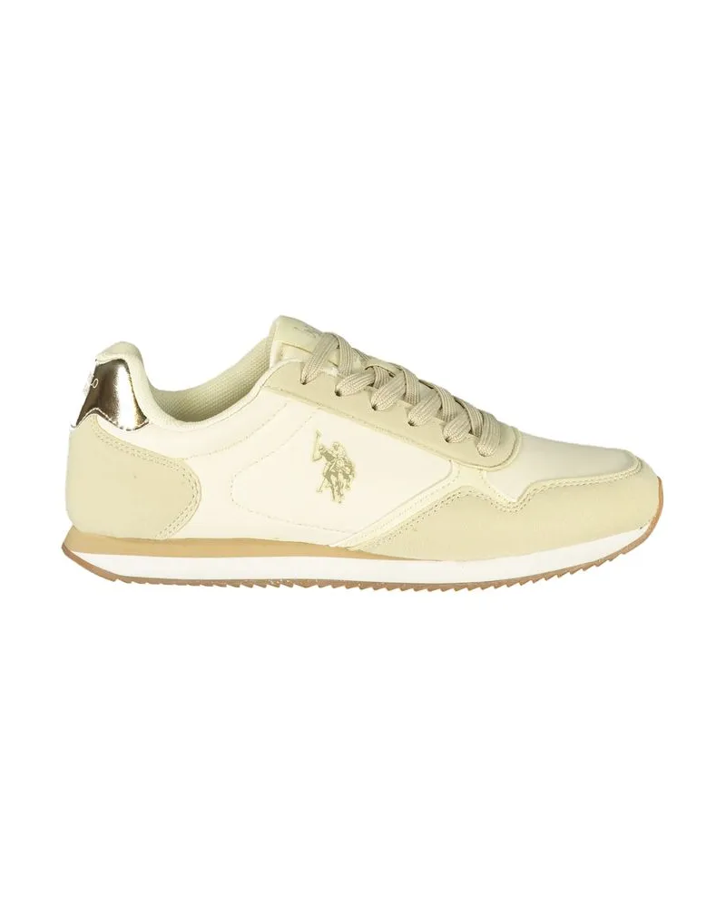 U.S. Polo Assn.  Beige Polyurethan Damen Sneaker Beige