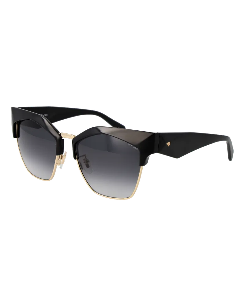 Police Sonnenbrille SPLN59 0Z42 56 - Schwarz Schwarz