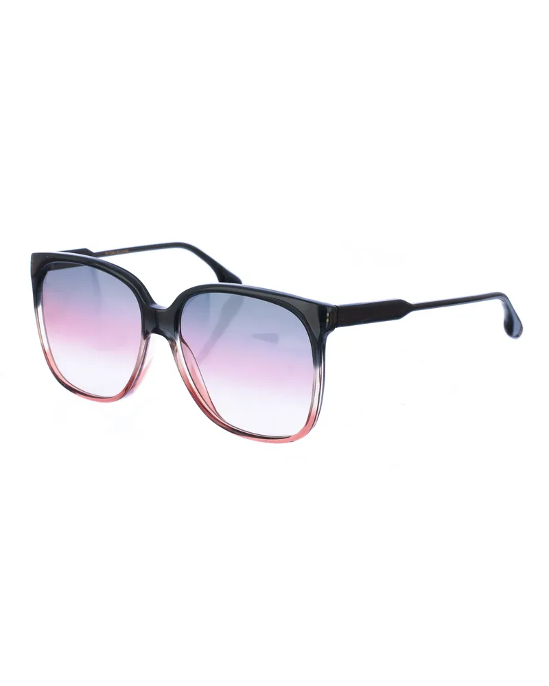 Victoria Beckham Ovale Sonnenbrille VB610SCB Damen Schwarz
