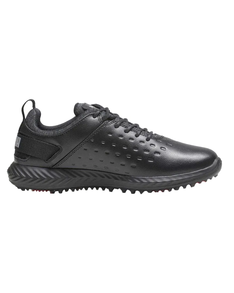 Puma Blaze Pro Ignite" Strukturiert Golfschuhe ohne Stollen für Damen, Leder (Schwarz Schwarz