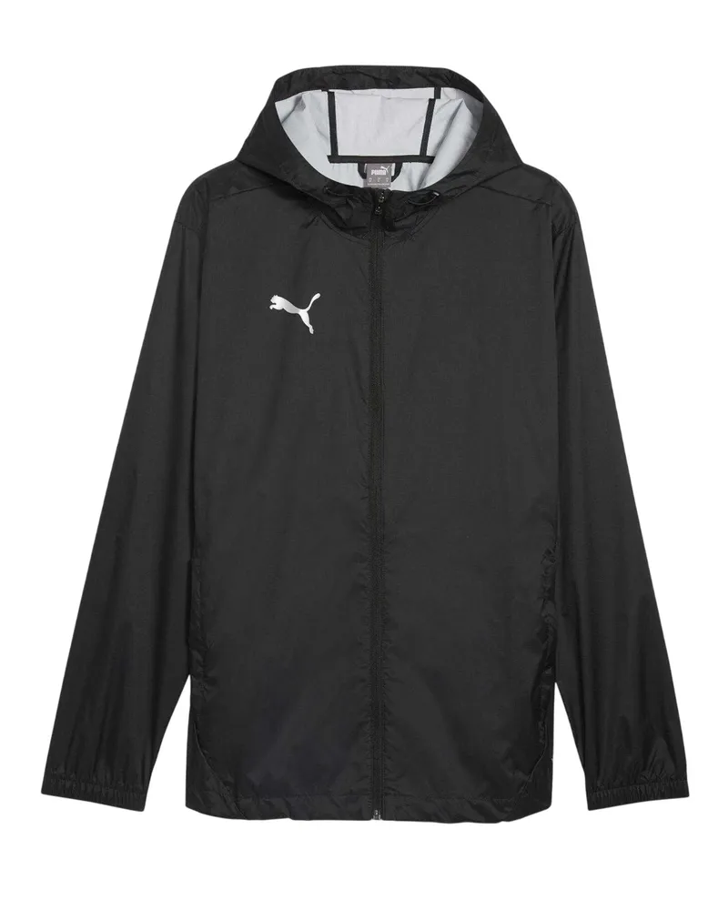 Puma TeamFinal" Anorak für Herren, Leicht, Wasserfest (Schwarz Schwarz