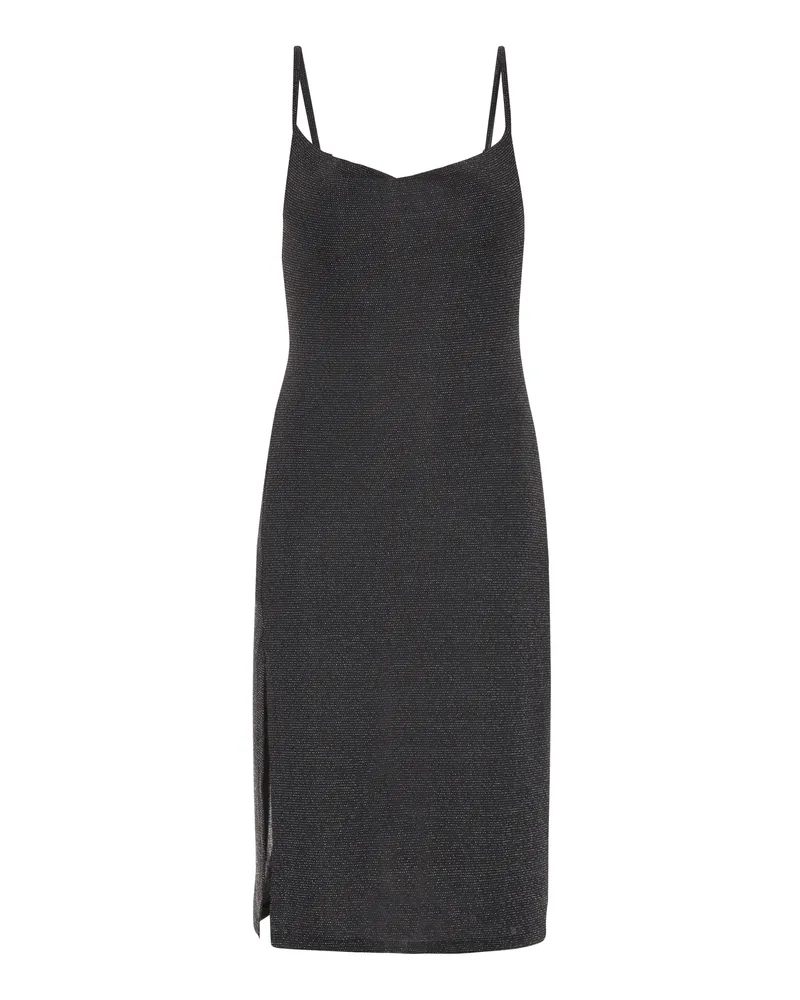 My Mo Kleid Frauen Schwarz Schwarz