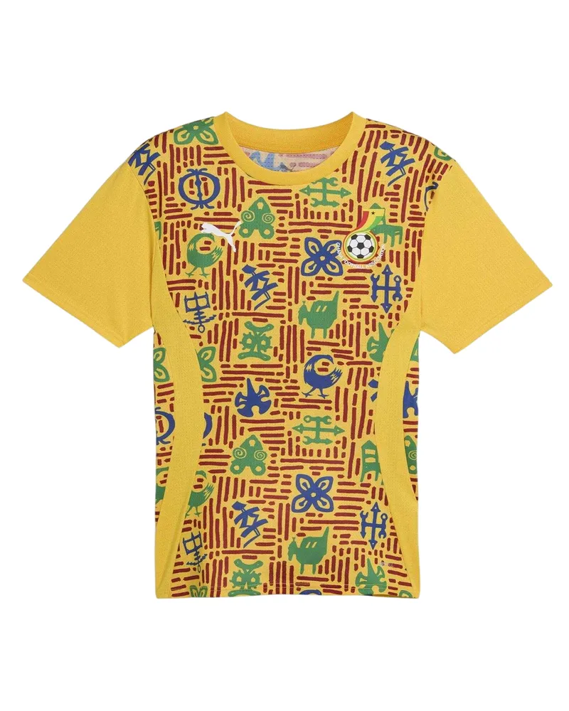 Puma Prematch" Fußballtrikot für Herren, Ghana (Gelb Gelb