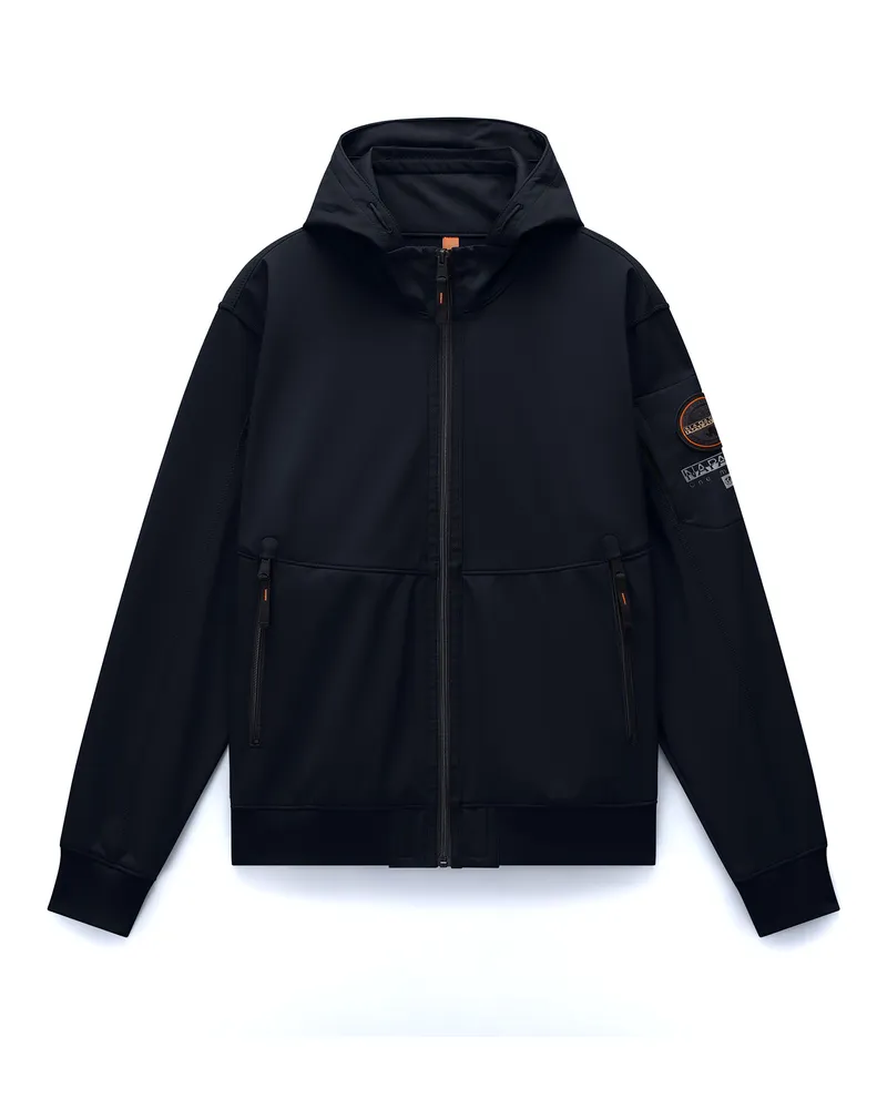 Napapijri Jas Sommerjacke Melville Schwarz Schwarz