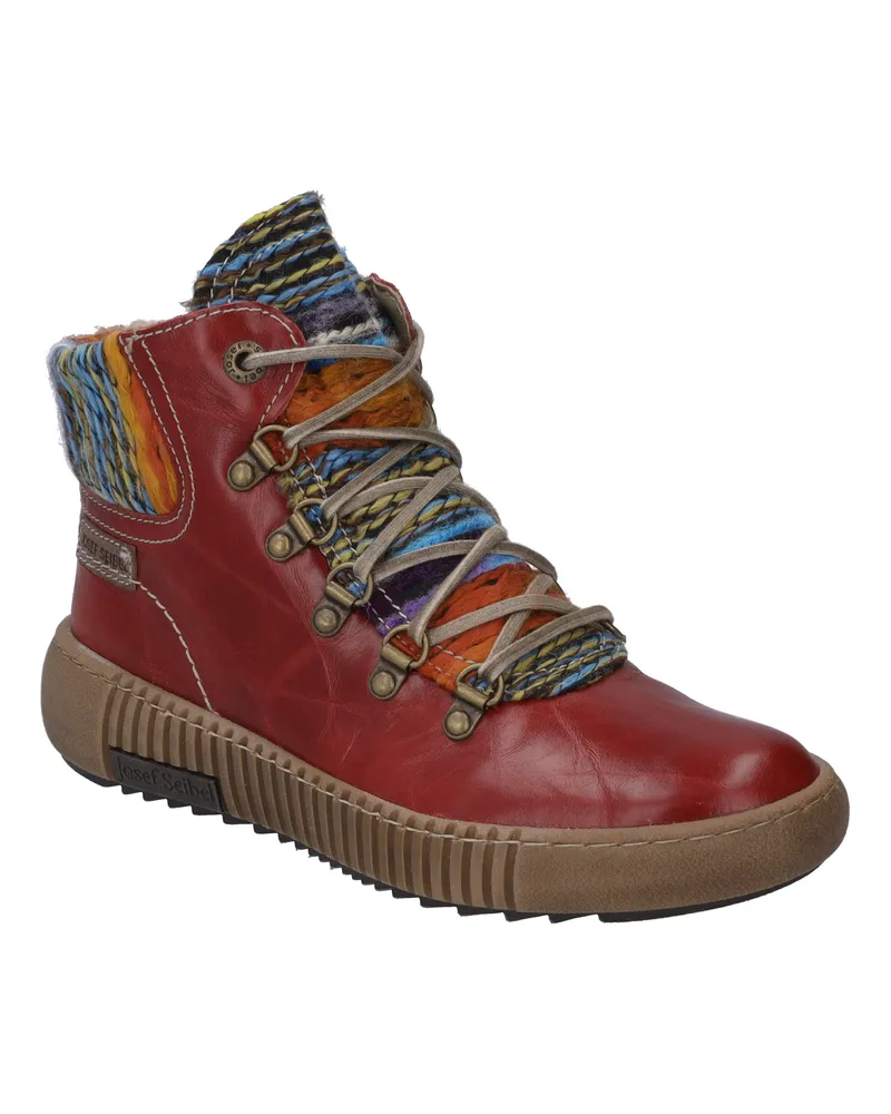 Josef Seibel Maren 06 | Stiefelette für Damen | Rot Maren 06, hibiscus-kombi Rot