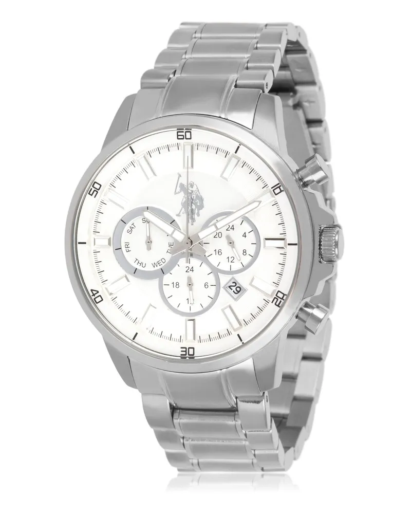 U.S. Polo Assn.  Uhr Grayson Herren Uhr Silber