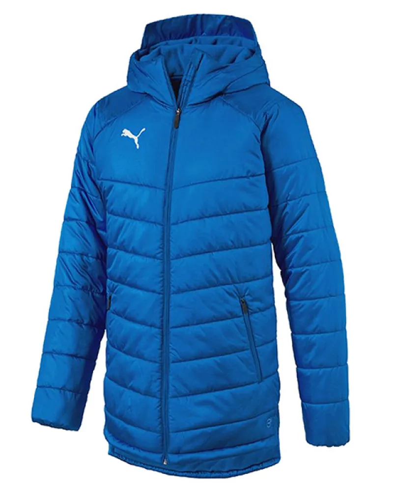 Puma Liga Sideline Herren Blaue Bankjacke Blau
