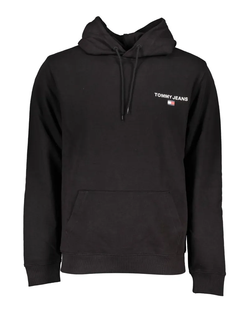 Tommy Hilfiger Herren-Sweatshirt aus Baumwolle, Modell Nero - Schwarz Schwarz