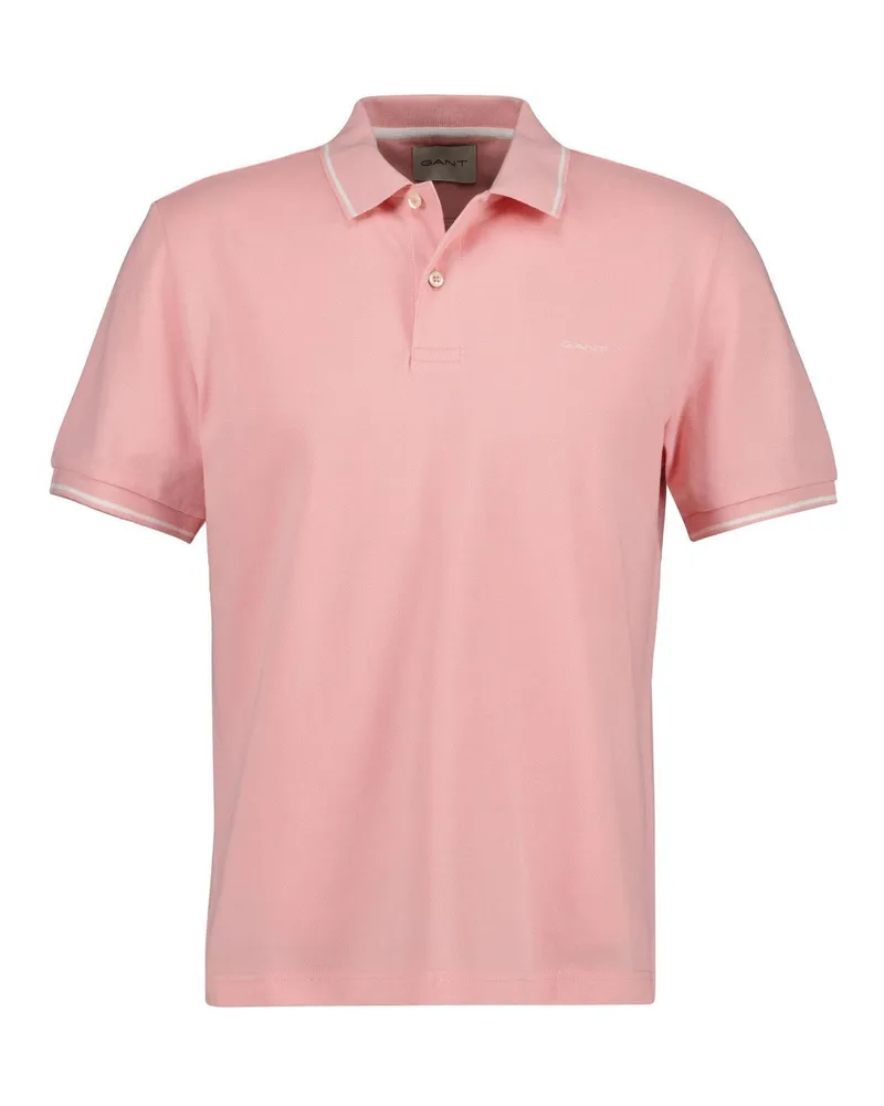 Gant Poloshirt für Herren, Regulär, kurzärmlig (Bubblegum Rosa Rosa