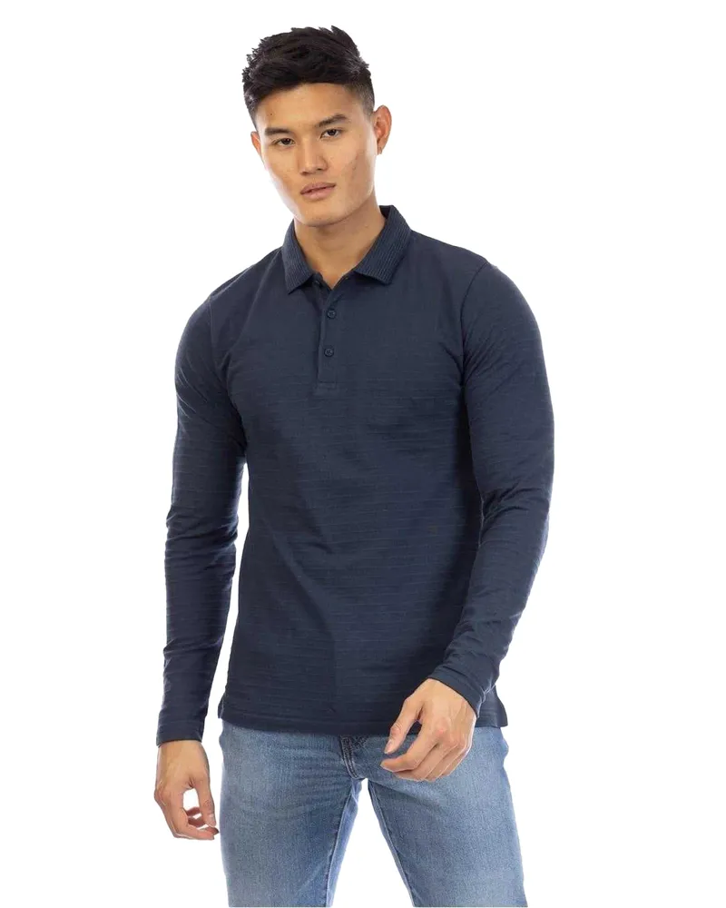 Peter Werth Albery" Poloshirt für Herren (Dunkel-Marineblau Marineblau