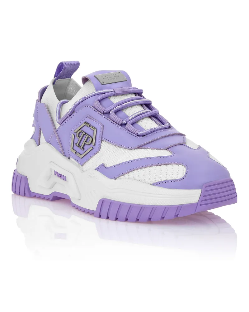 Philipp Plein Low-Top Turnschuhe Predator Weiß