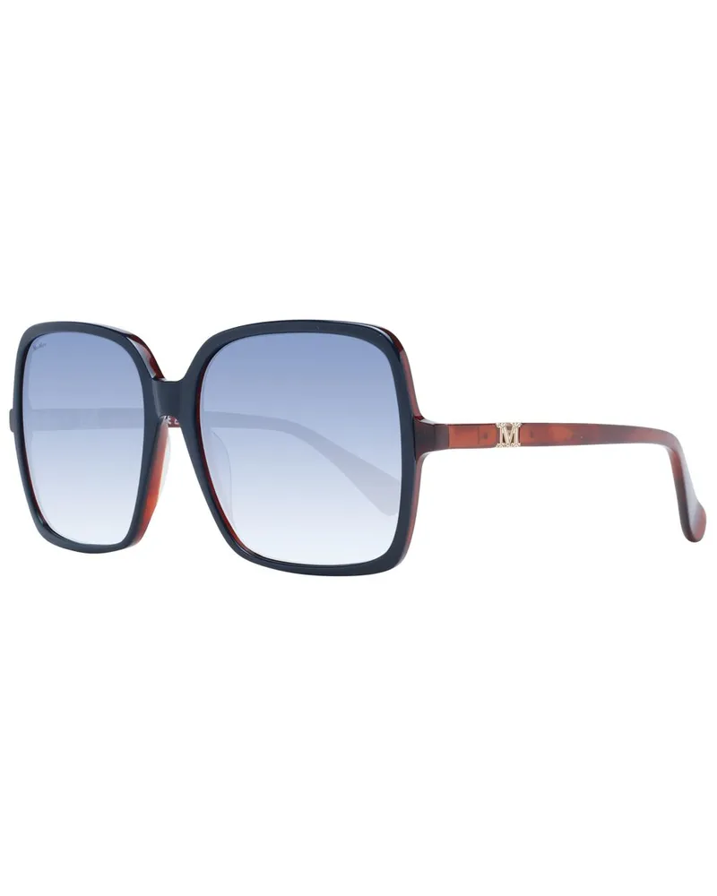 Max Mara Mm1410s Quadrat-Sonnenbrille Marineblau