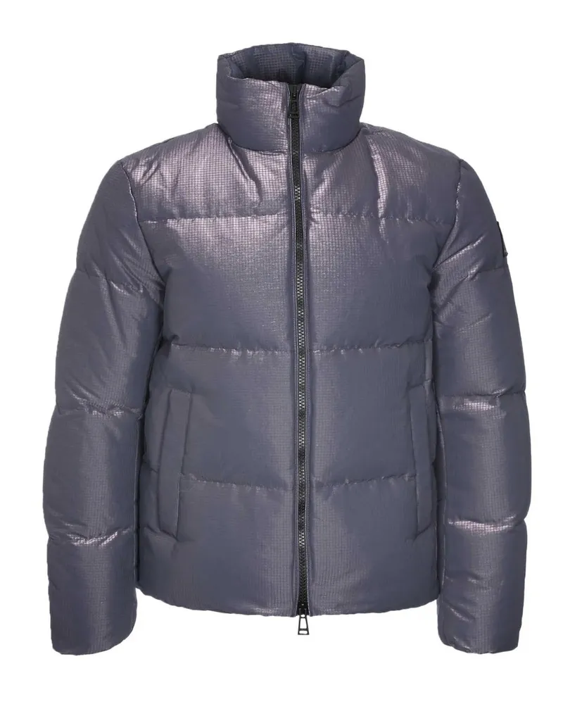 Belstaff Grid Paxton Lila Daunenjacke Lila