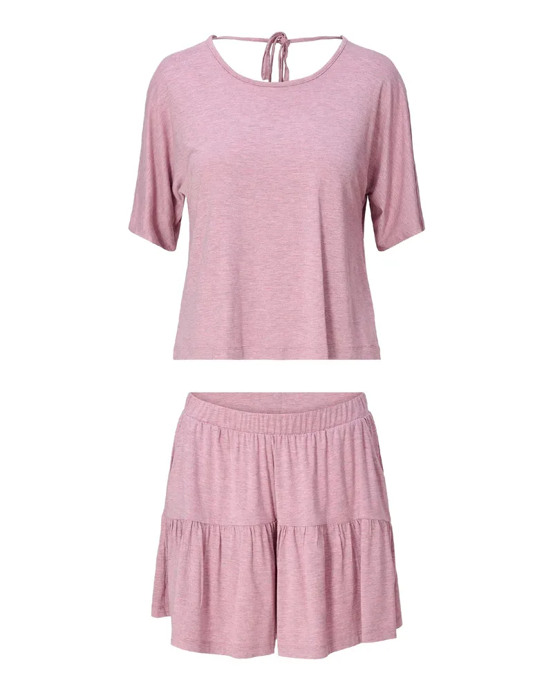 LingaDore Top und Skort - Rosa Rosa