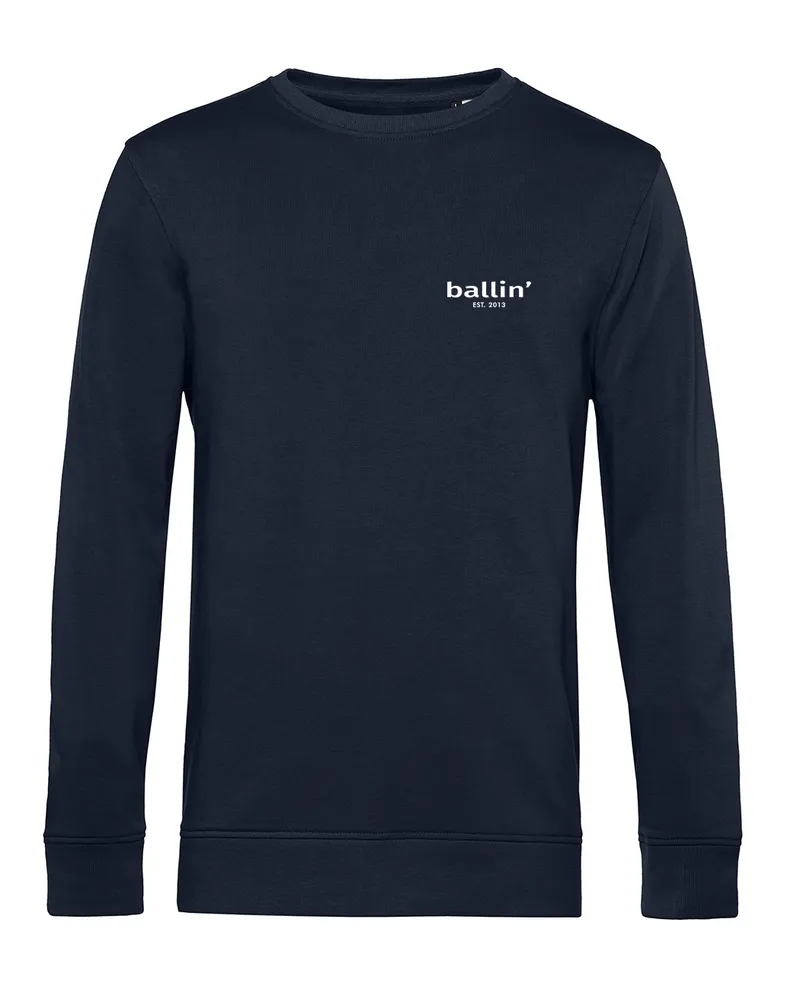Ballin Small Logo Sweater von  Est. 2013 in der farbe Blau und in größe XXL Blau
